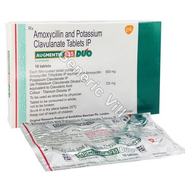 Augmentin 625mg Duo