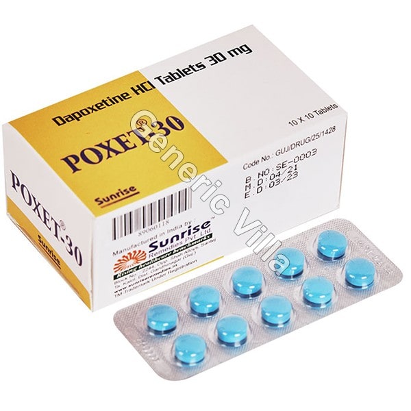 Poxet 30mg (Dapoxetine)