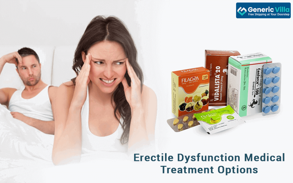Erectile Dysfunction Medical Treatment Options - Allopathic Medications