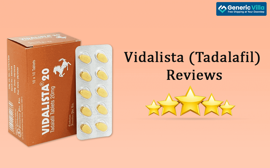 Vidalista (Tadalafil) reviews