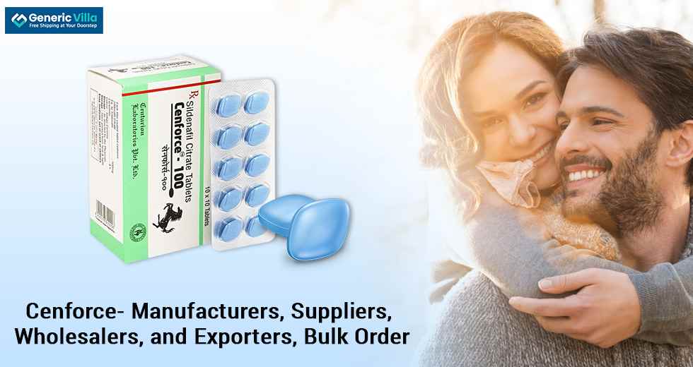 Cenforce - Manufacturers, Suppliers, Wholesalers, and Exporters, Bulk Order
