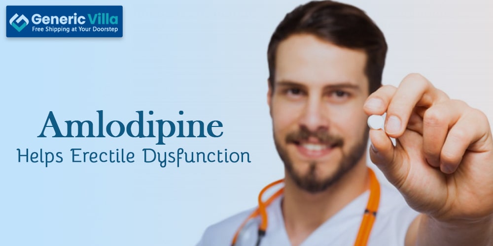 Amlodipine helps erectile dysfunction 