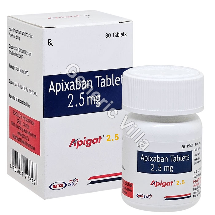 Apigat 2.5 (Apixaban)